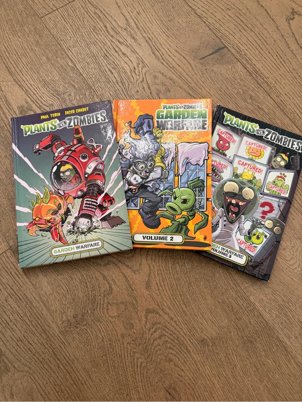 Plants Vs. Zombies Garden Warfare Volumes 1-3 Hardcover Comic Books